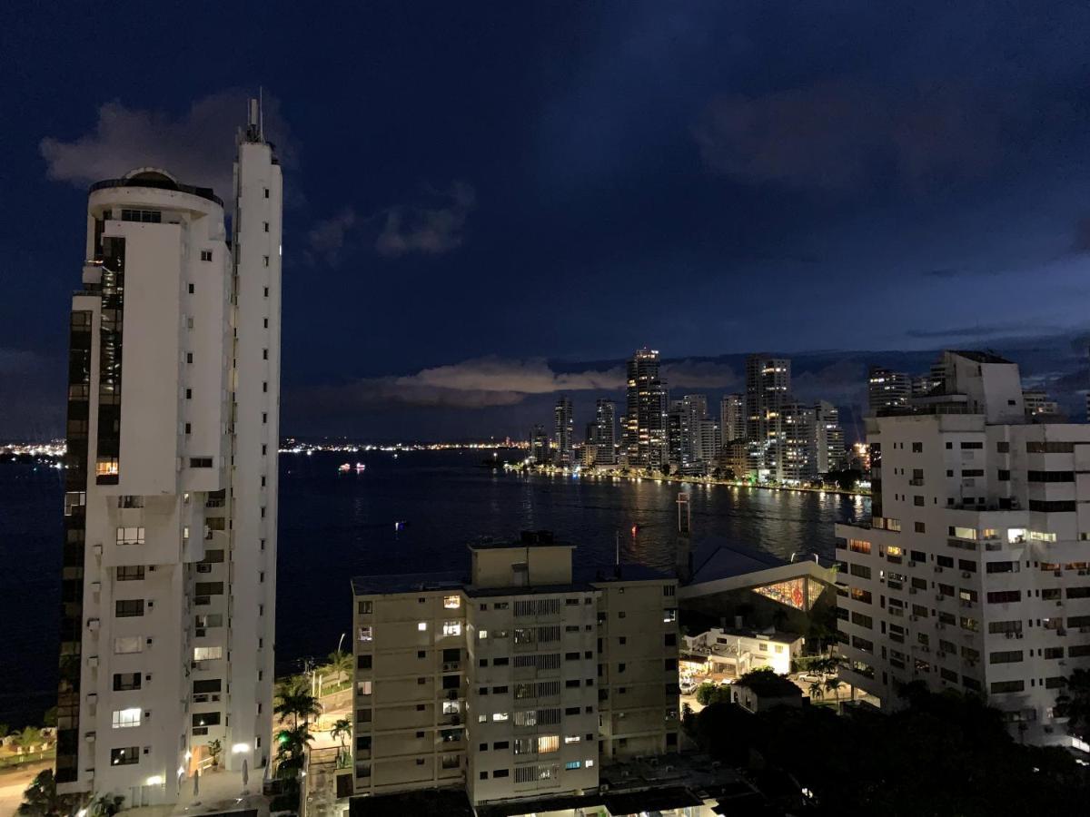 CartagenaOceanview Escape Pool, Jacuzzi & Gym In Bocagrande公寓 外观 照片